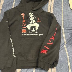Ichiraku Ramen Shop Black Hoodie
